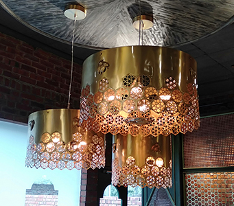 Bee Hive Pendant Lamp sahil & sarthak